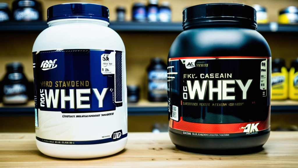Photo Whey vs Casein